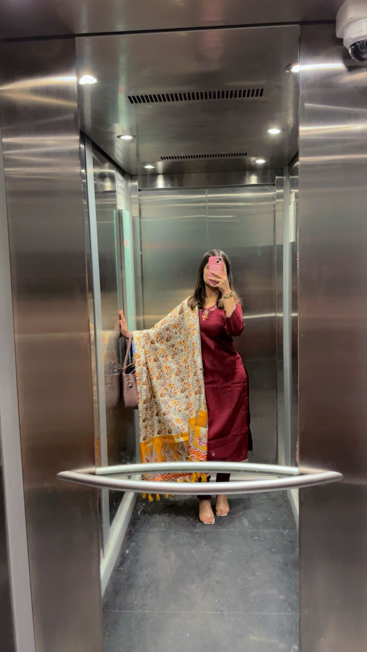 Maroon Muse Kurta Set