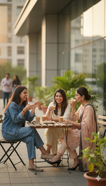 Peach Aura Nazakat Kurta Pant Set