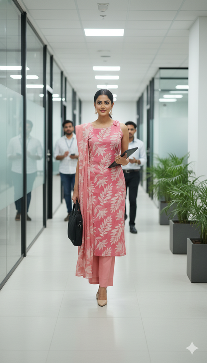 Soft Rose Executive Kurta Set