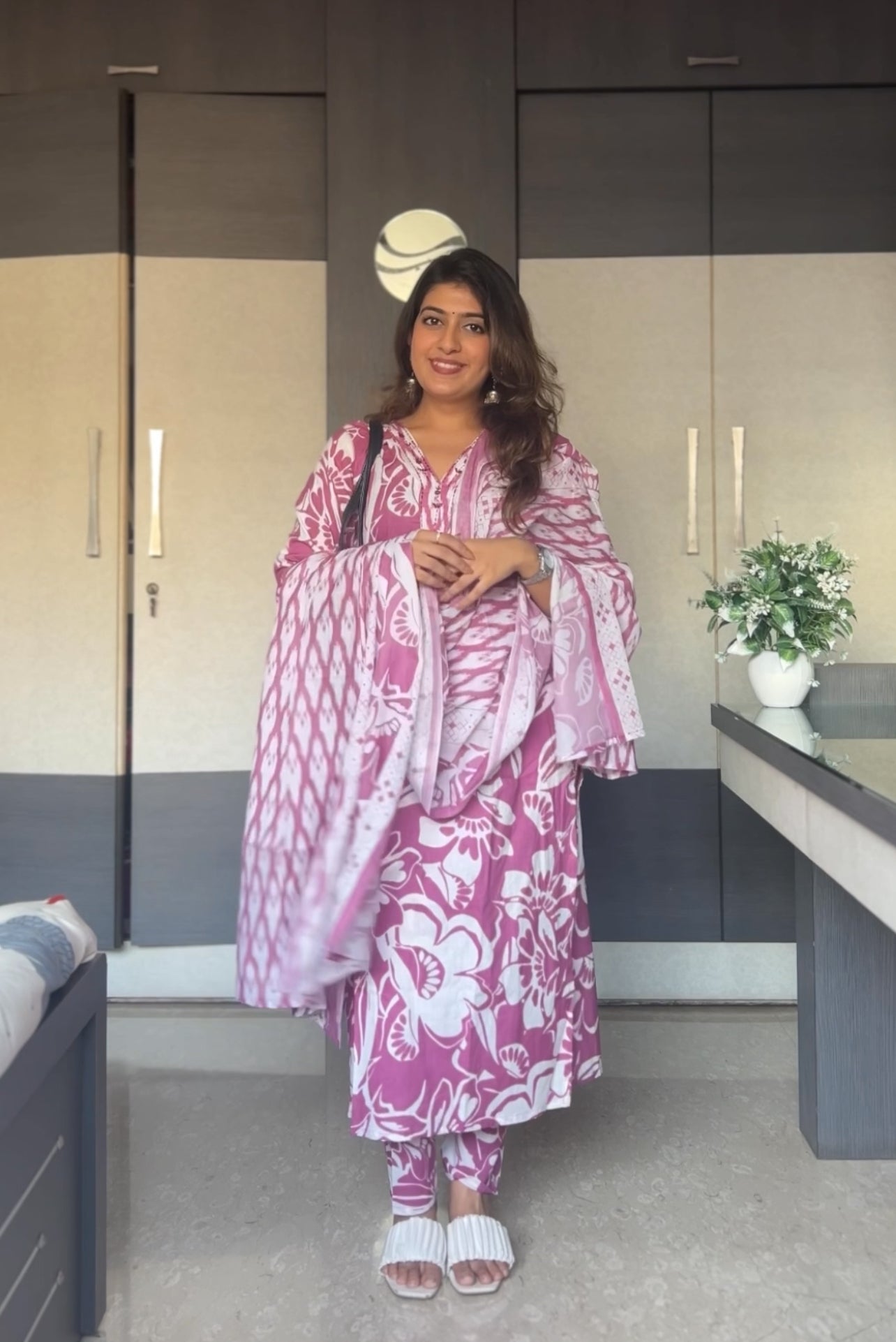 Gulabi Nazakat Pure Cotton Suit Set