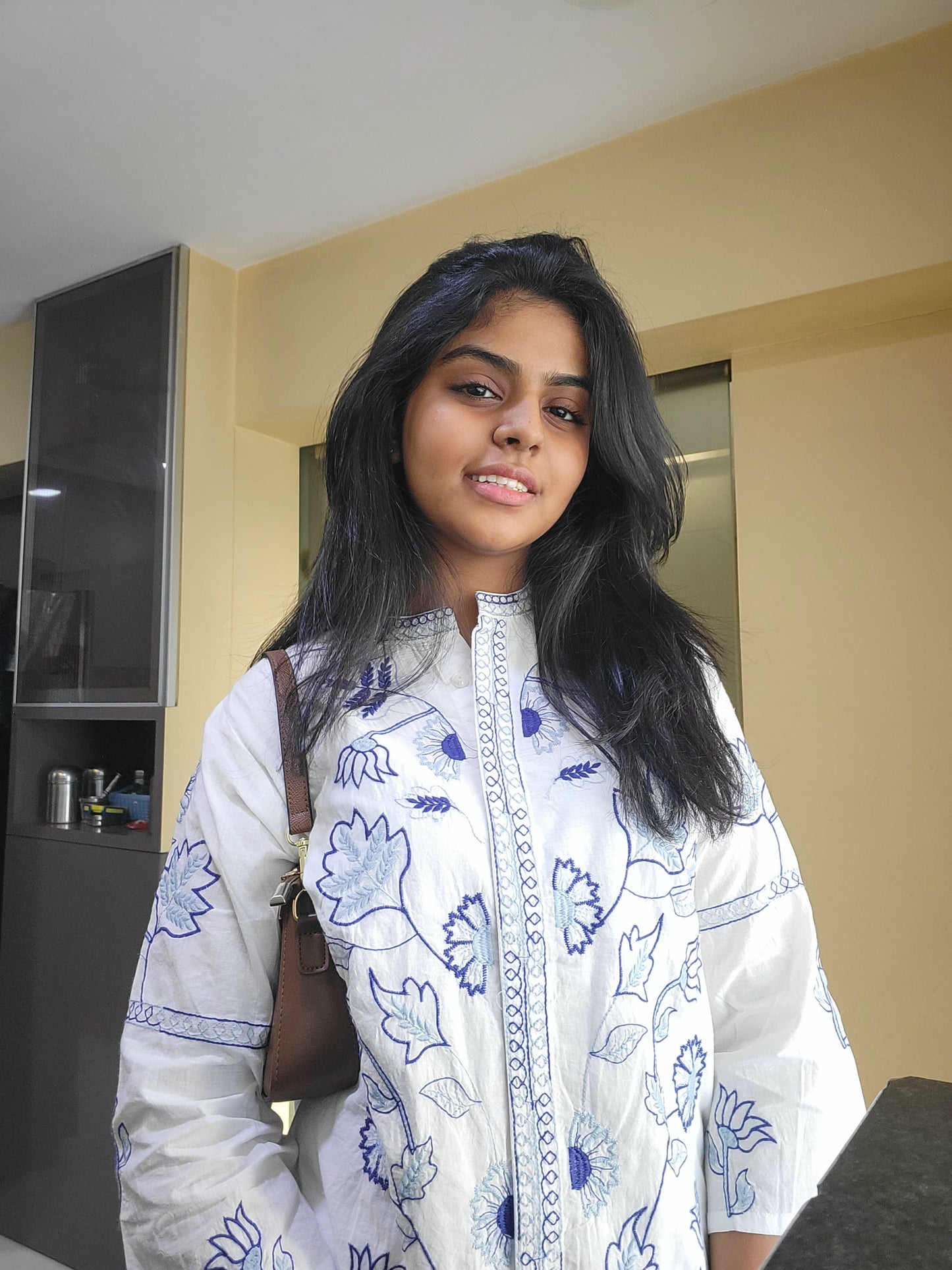 Blue Willow White Co-ord Set