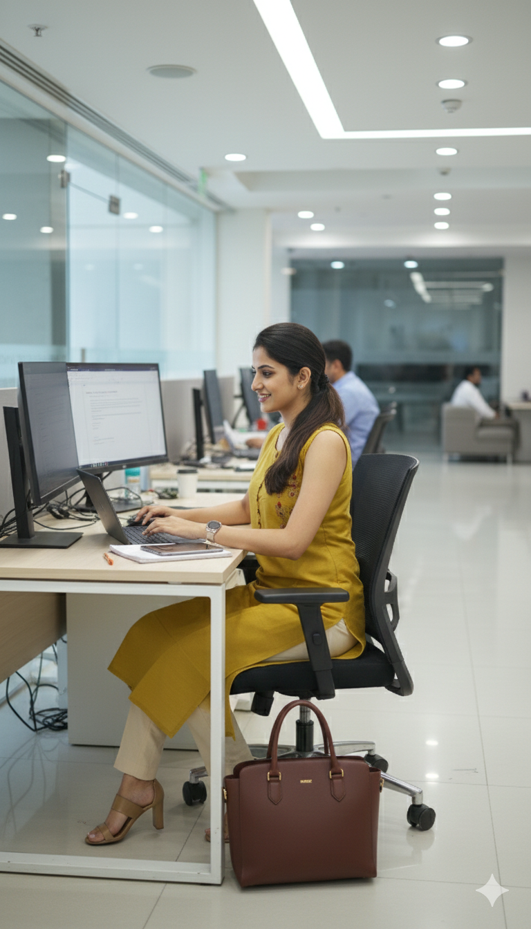 Elegant Mustard Ease Kurti