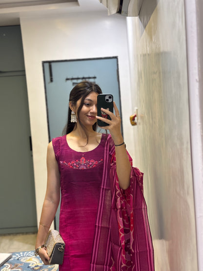 Fushiaa Handwork Suit Set
